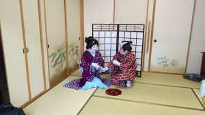 舞妓体験のお手伝い！名古屋で舞妓さんと芸者さんにに変身！